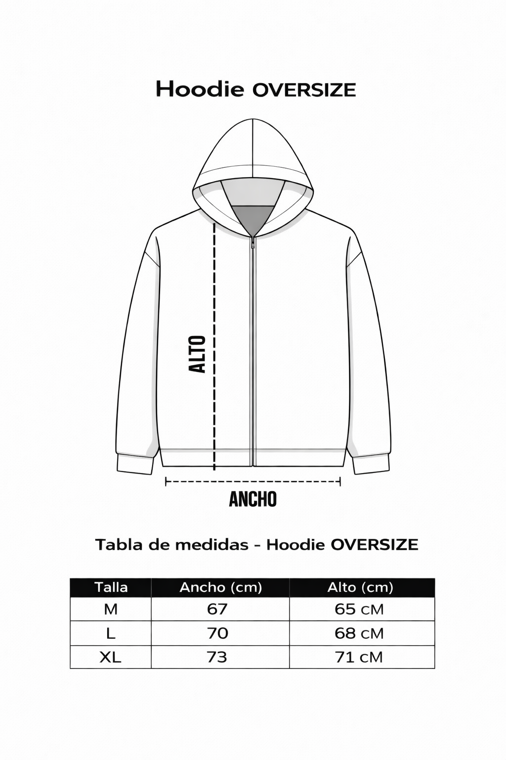 Invincible Black Zip Up