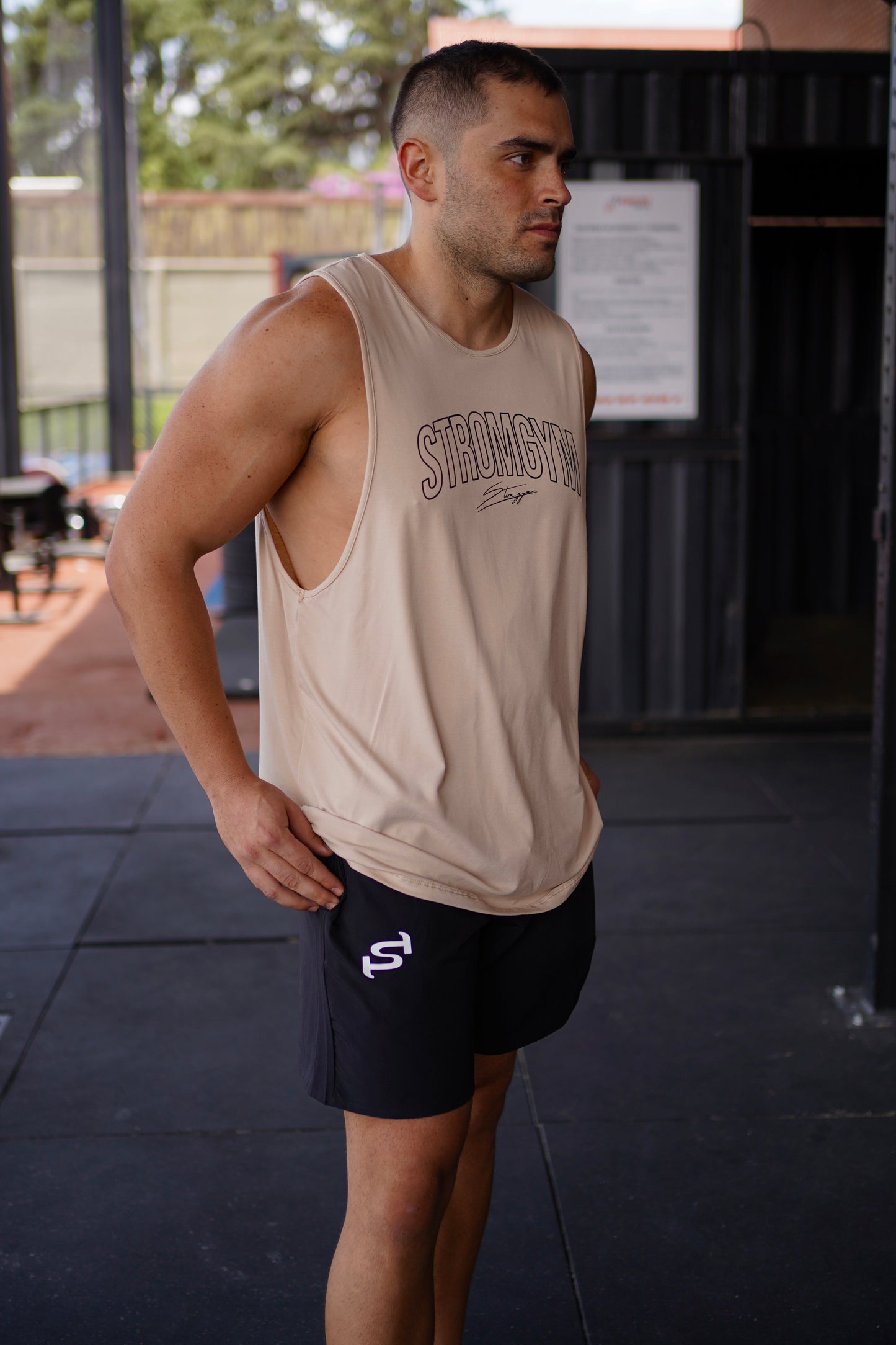 ZENITH TANK BEIGE