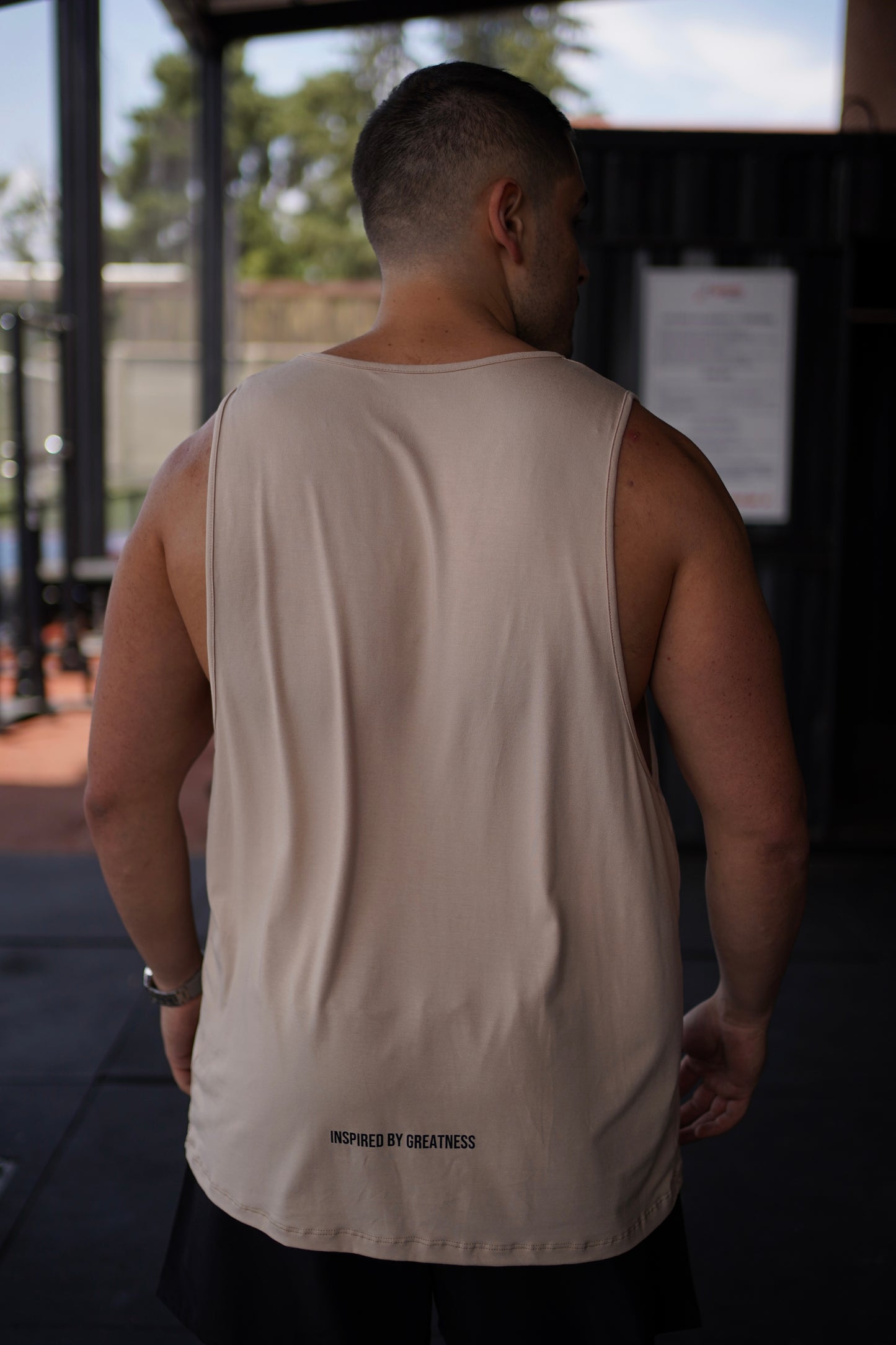ZENITH TANK BEIGE
