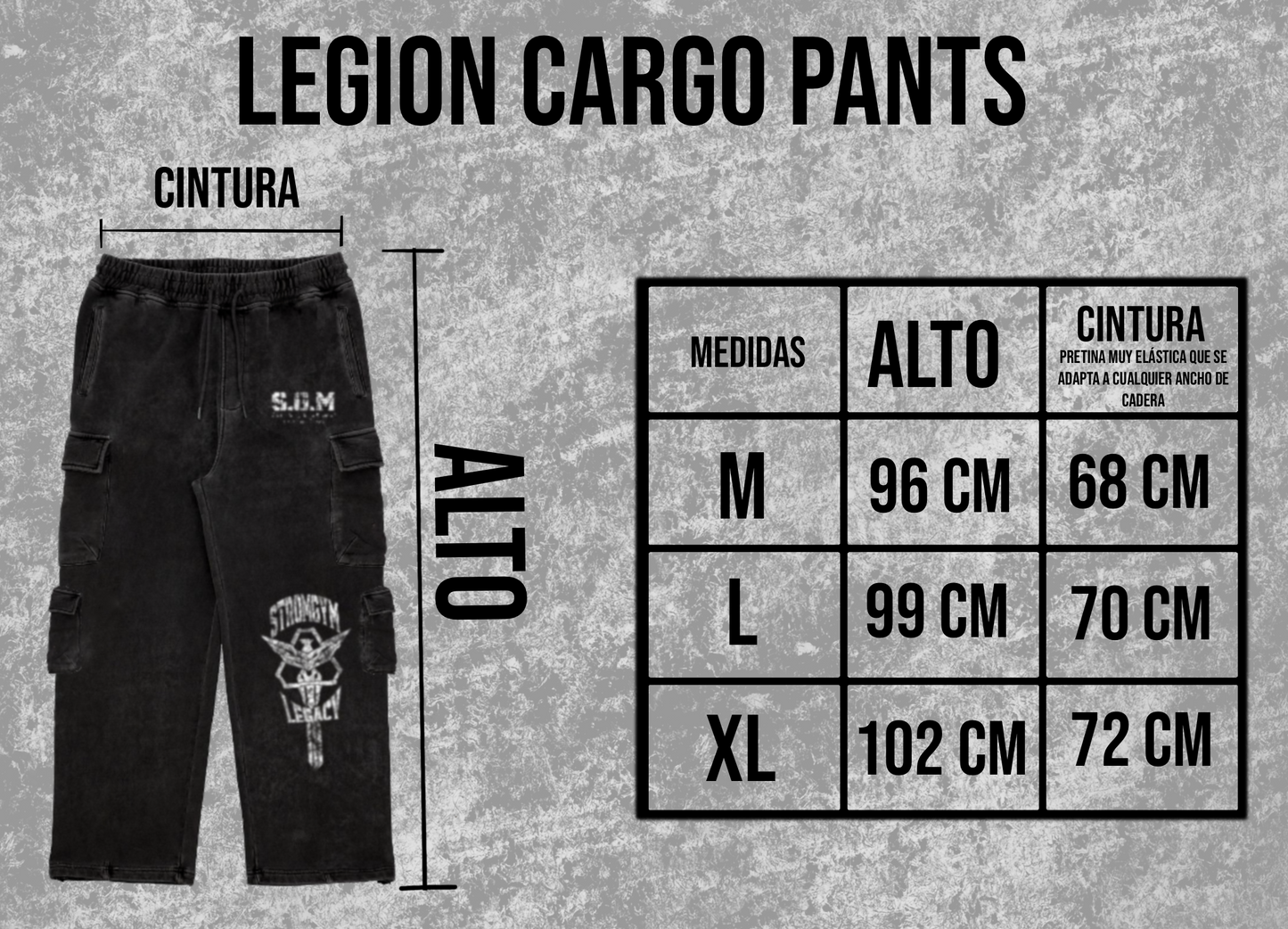 Legion cargo pants green