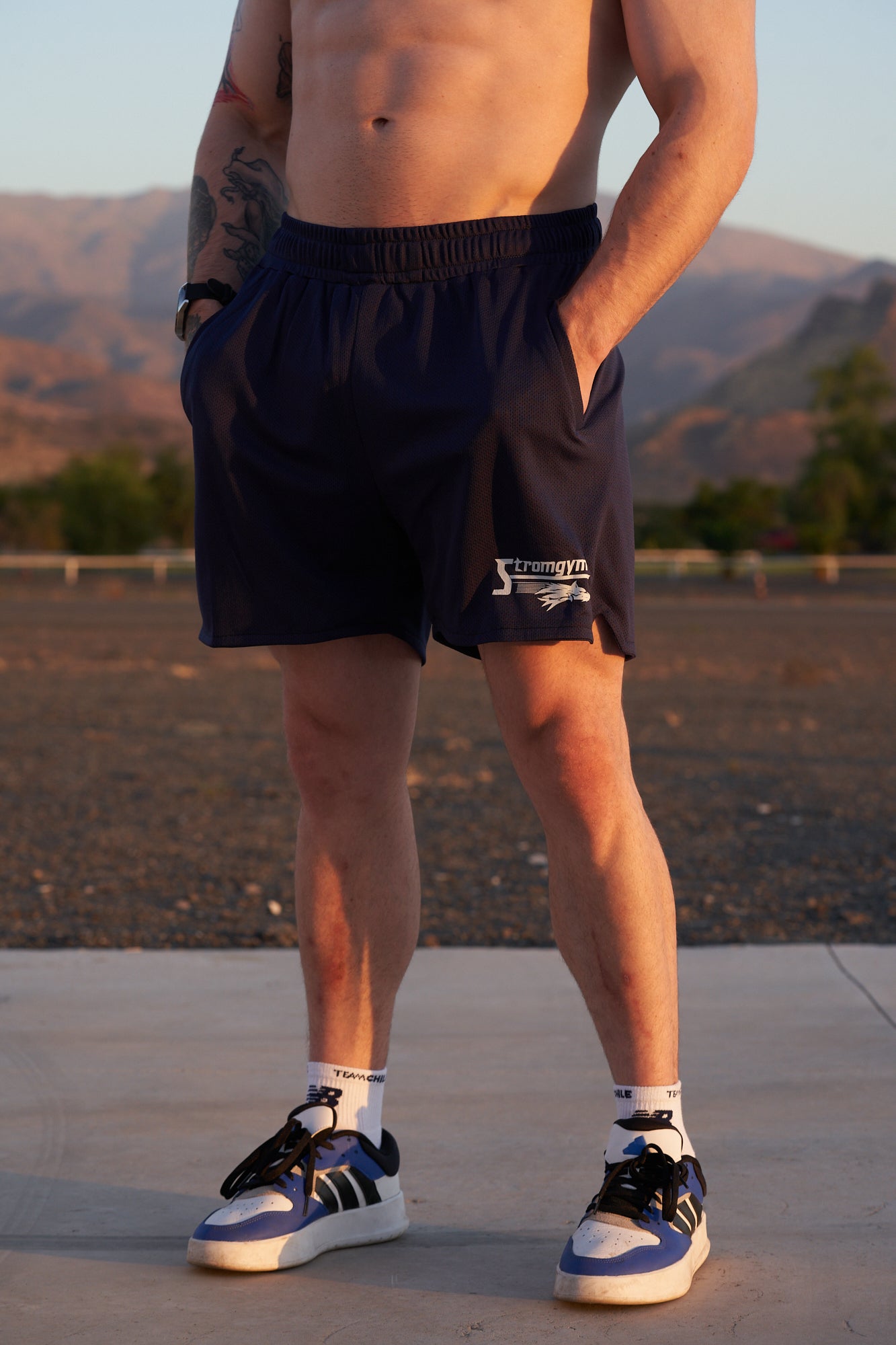 spectress short blue