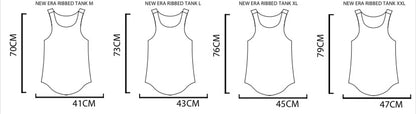 NEW ERA RIBBED TANK BROWN