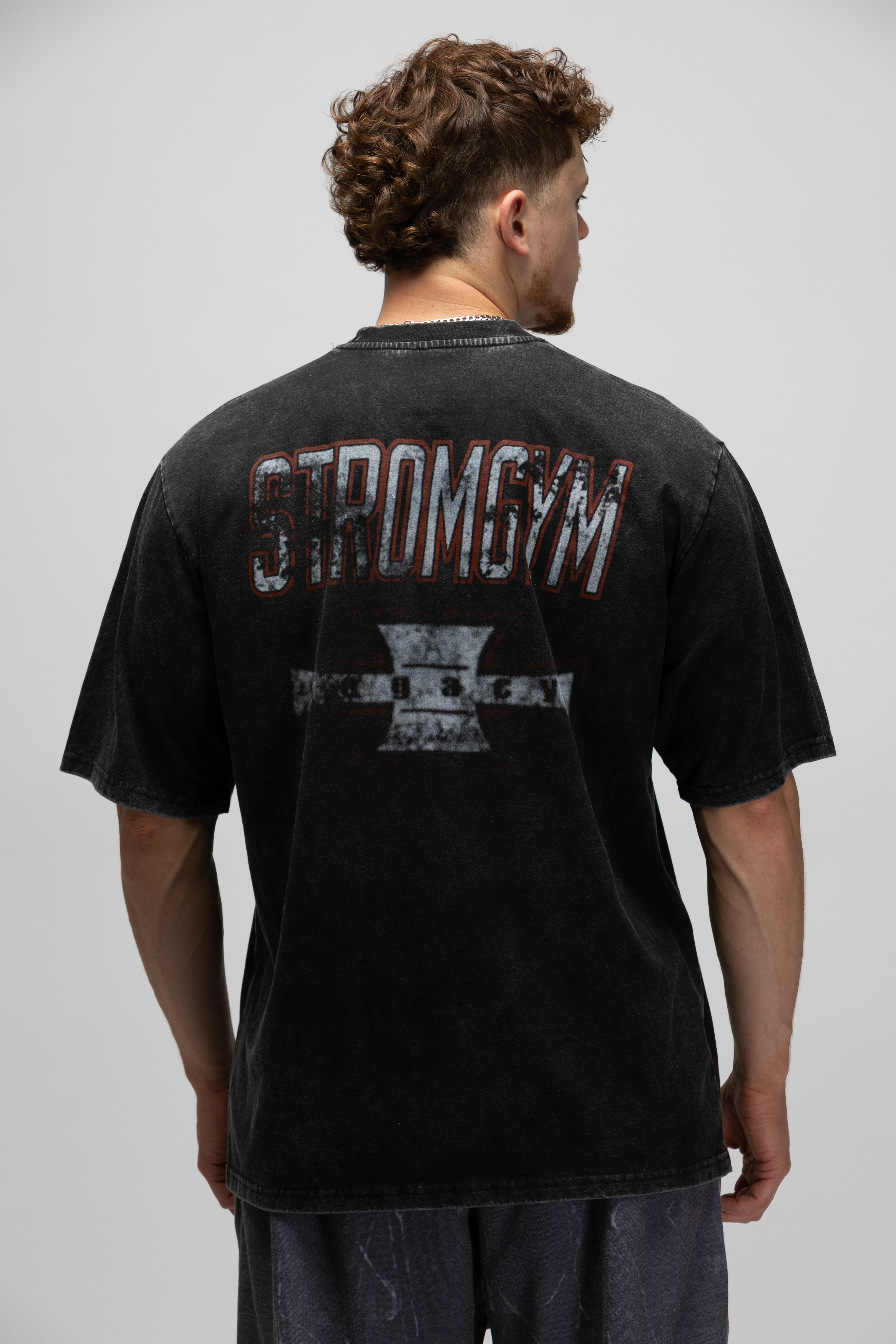 Tee Str Dark Arena Black Tee – stromgym