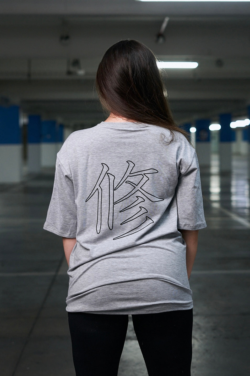 NEW ERA OVERSIZE GREY/BLACK