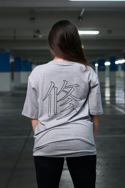 NEW ERA OVERSIZE GREY/BLACK