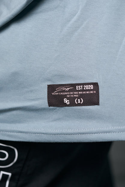 ZENITH OVERSIZE TEAL/WHITE