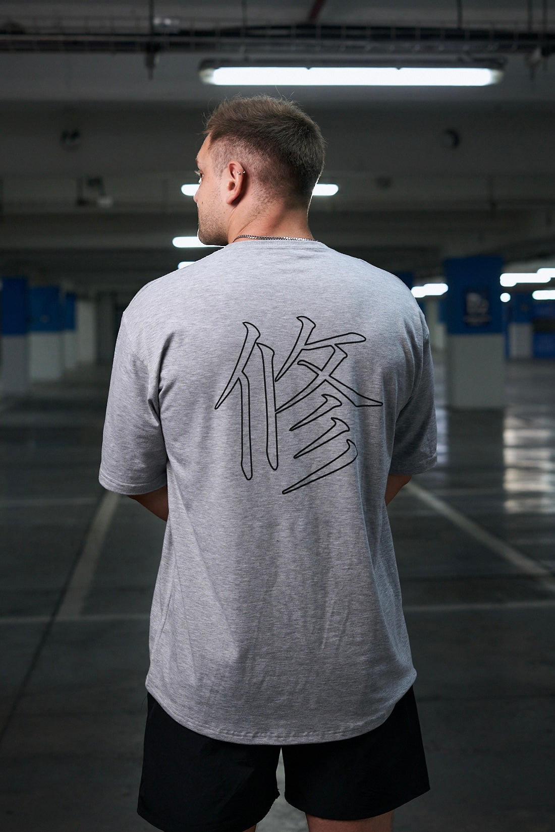 NEW ERA OVERSIZE GREY/BLACK