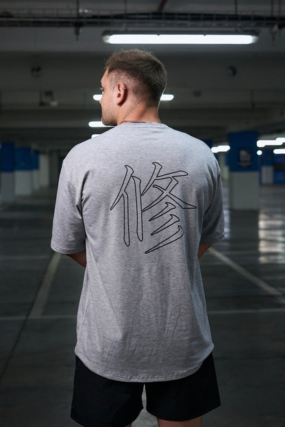 NEW ERA OVERSIZE GREY/BLACK