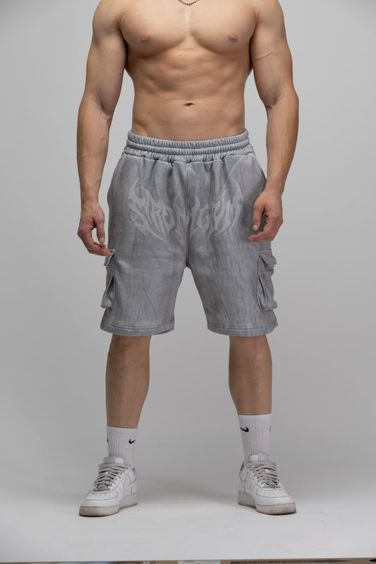 Cargo Grey Camo Short