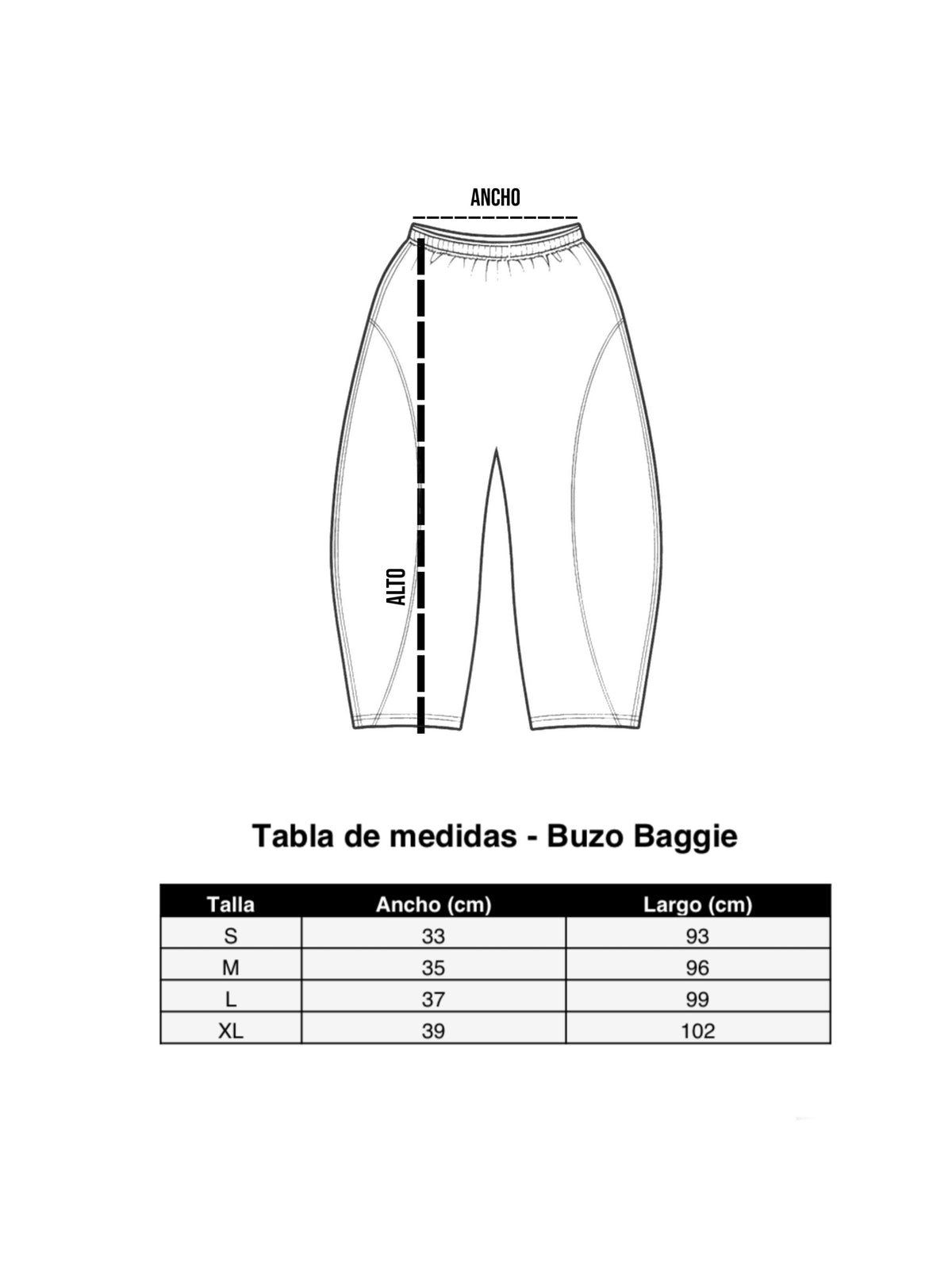 Guía de tallas
