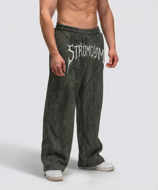 Nightfall Green Baggie Pant