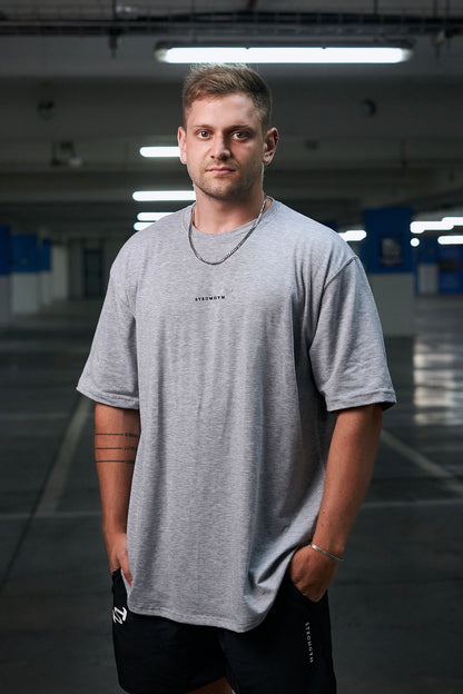 NEW ERA OVERSIZE GREY/BLACK